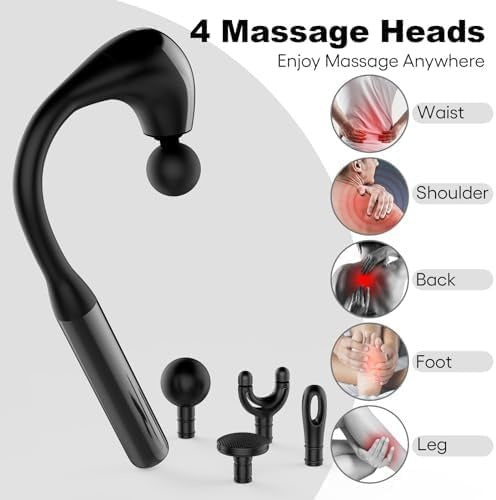 U SHAPED MASSAGE GUN