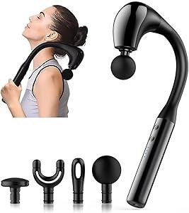 U SHAPED MASSAGE GUN