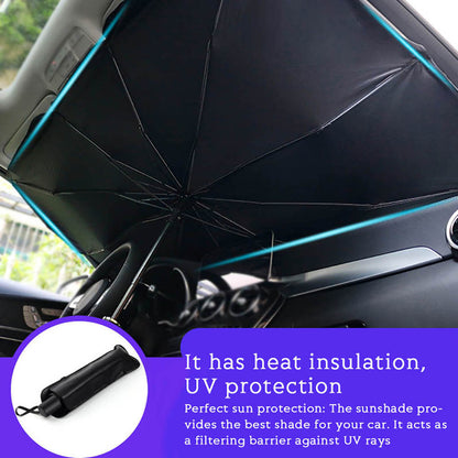 Car Windshield Sunshade Foldable Front Window Cover Foldable / Car Windshield Sunshade Umbrella – Heat Insulation & UV Protection