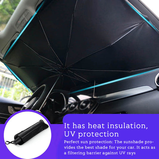 Car Windshield Sunshade Foldable Front Window Cover Foldable / Car Windshield Sunshade Umbrella – Heat Insulation & UV Protection